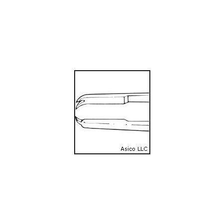 Used STORZ / BAUSCH & LOMB E1798 Castroviejo Suturing Forceps, 0.5mm O - Foto 11