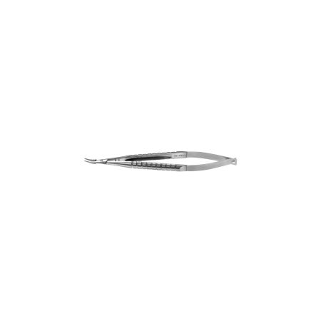 Barraquer Needle Holder, Short, Curved with Lock