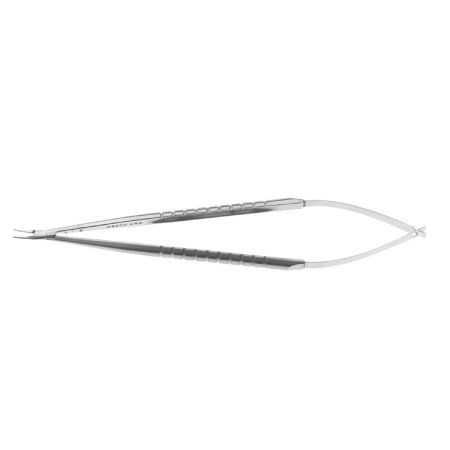 ASICO Needle Holder, Extra Delicate, Curved with Lock