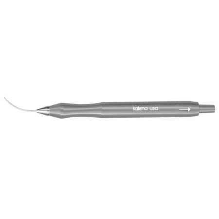Aspiration Hand Piece, 21 gauge, 0.4mm port, textured tip