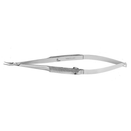 Barraquer Needle Holder Curved Without Lock
