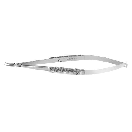 Barraquer Needle Holder Curved Short Model With Lock