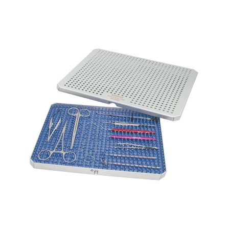 Angled Instrument Case Instrument Case Medium Aluminum