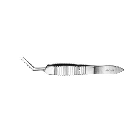 Utrata Capsulorrhexis Forceps Short Serrated Handle