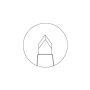 Diamond Keratome 2.8mm Angled