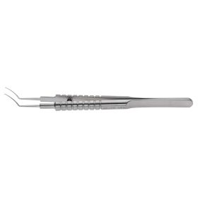 Tjia-Akahoshi Capsulorhexis Forceps with Round Handle & Laser Lines