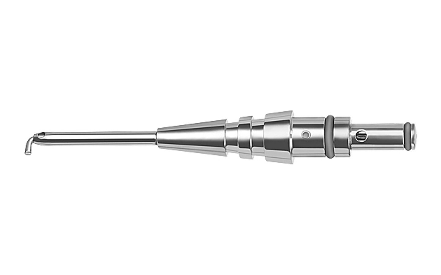90 Degree Angled I/A Tip With 0.3mm Aspiration Port