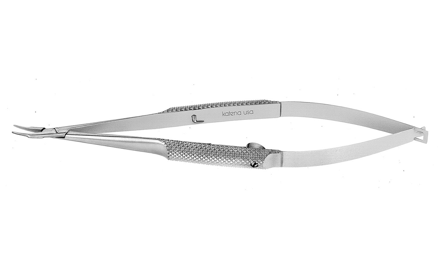 Barraquer Needle Holder Curved Without Lock
