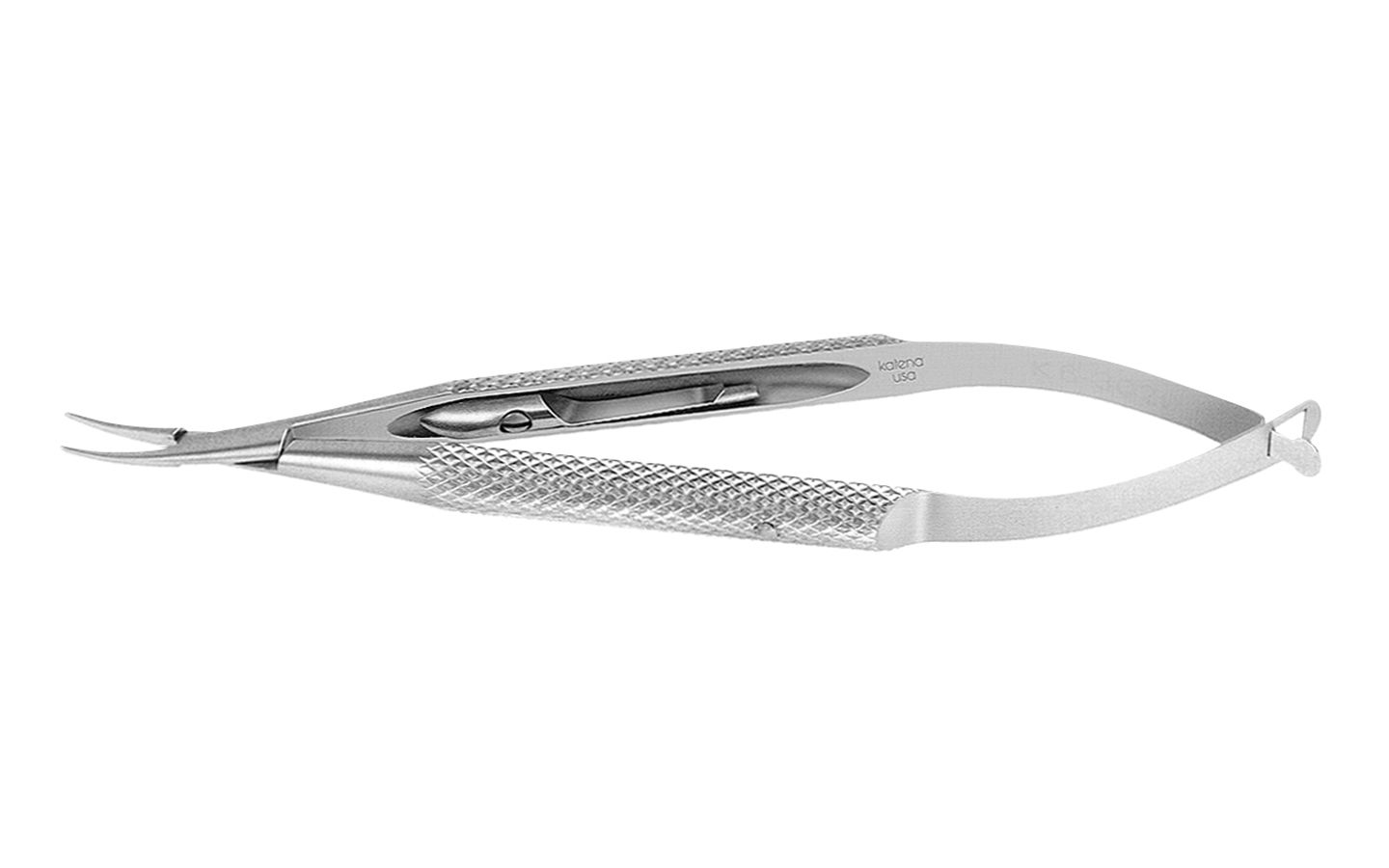 Barraquer Needle Holder Curved Short Model Without Lock