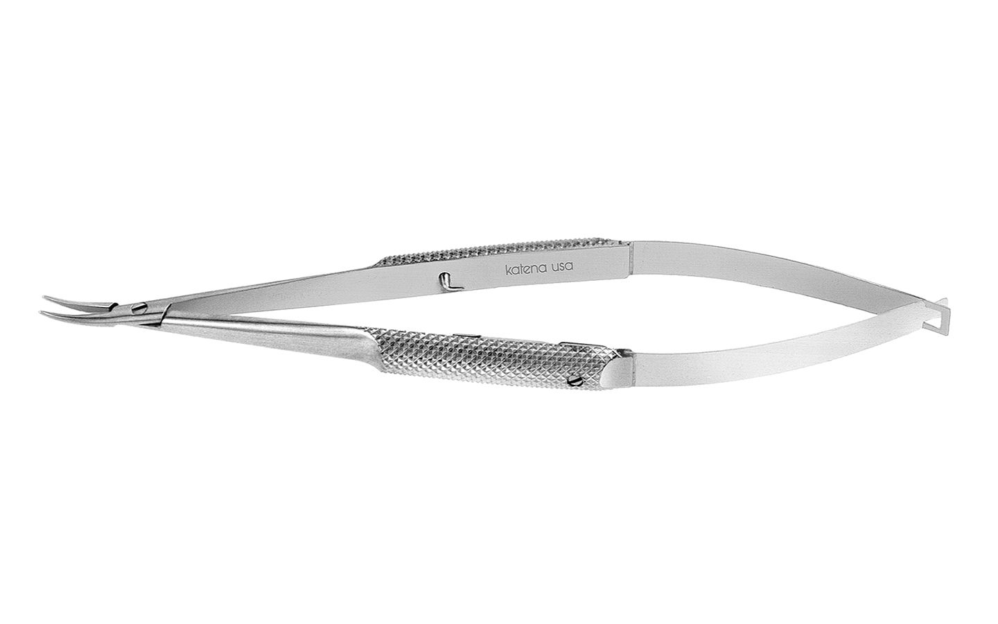 Barraquer Needle Holder Curved Without Lock