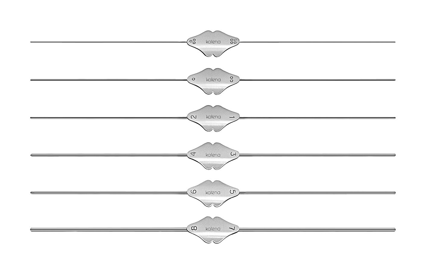 Bowman Lacrimal Probe Set Of 6