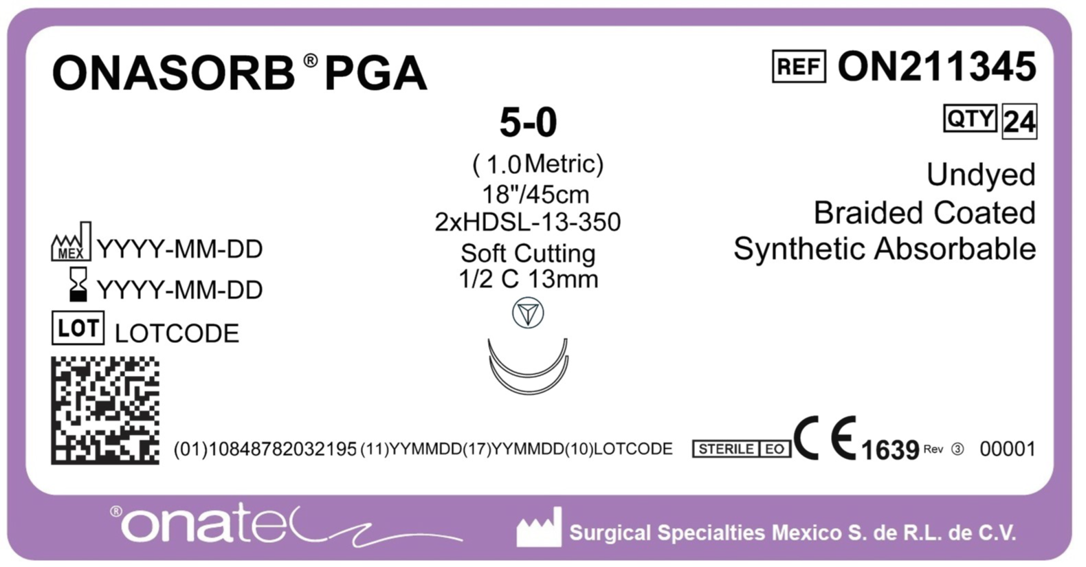 Onasorb PGA Suture