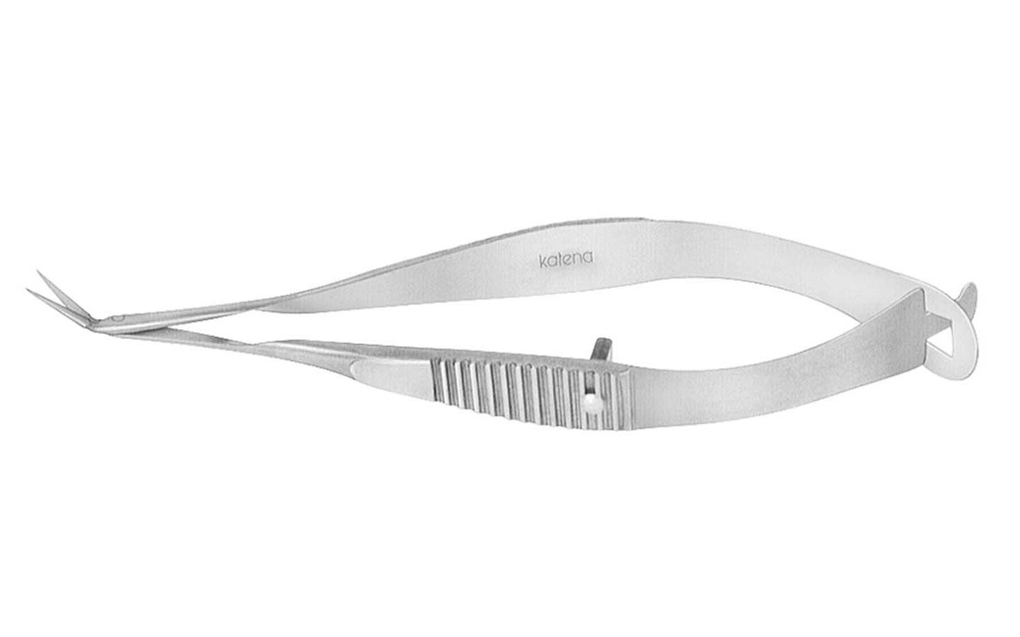 Vannas Scissors Angled Forward