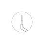 Diamond Keratome 3.0mm Straight