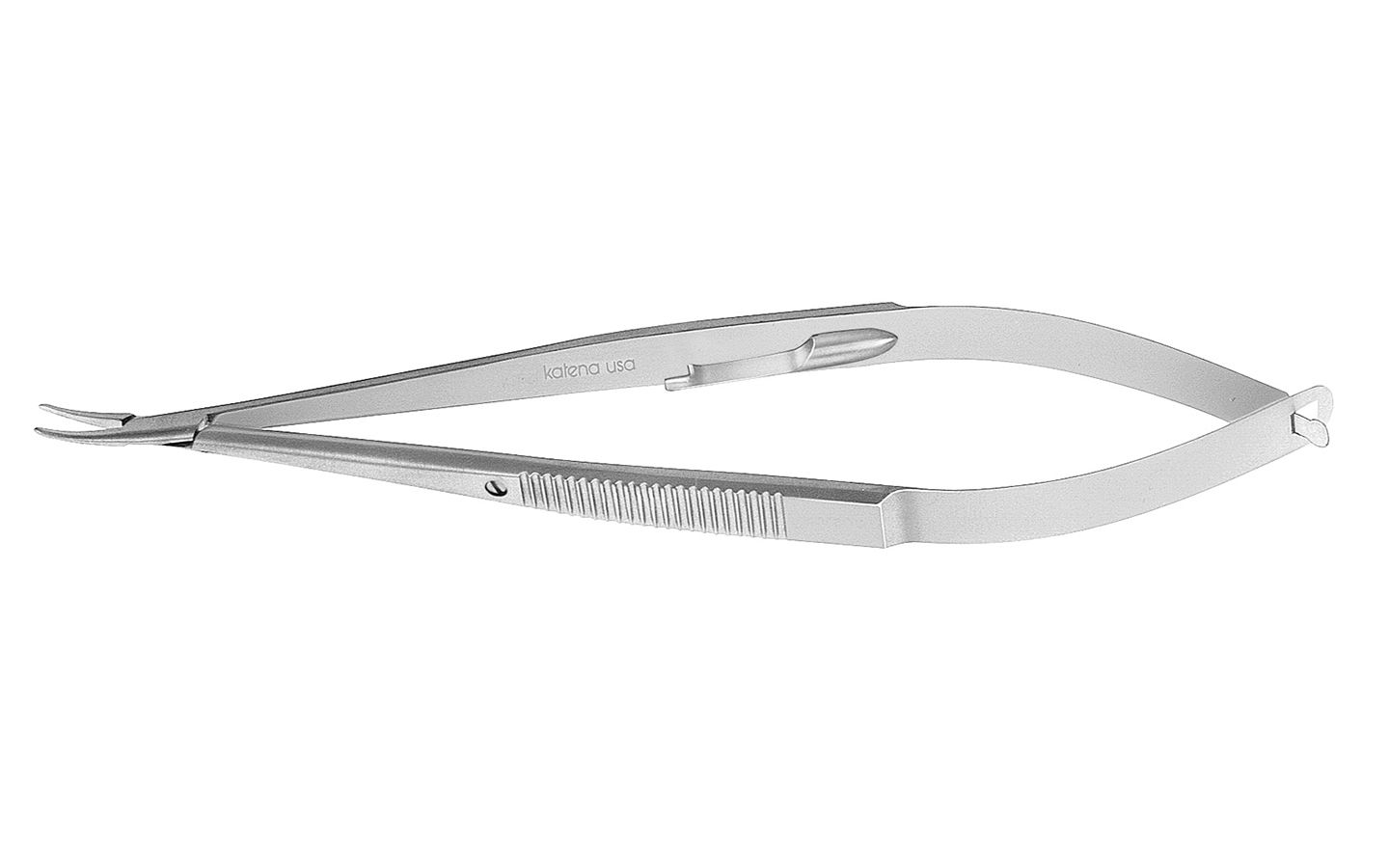 Castroviejo Needle Holder Curved With Lock