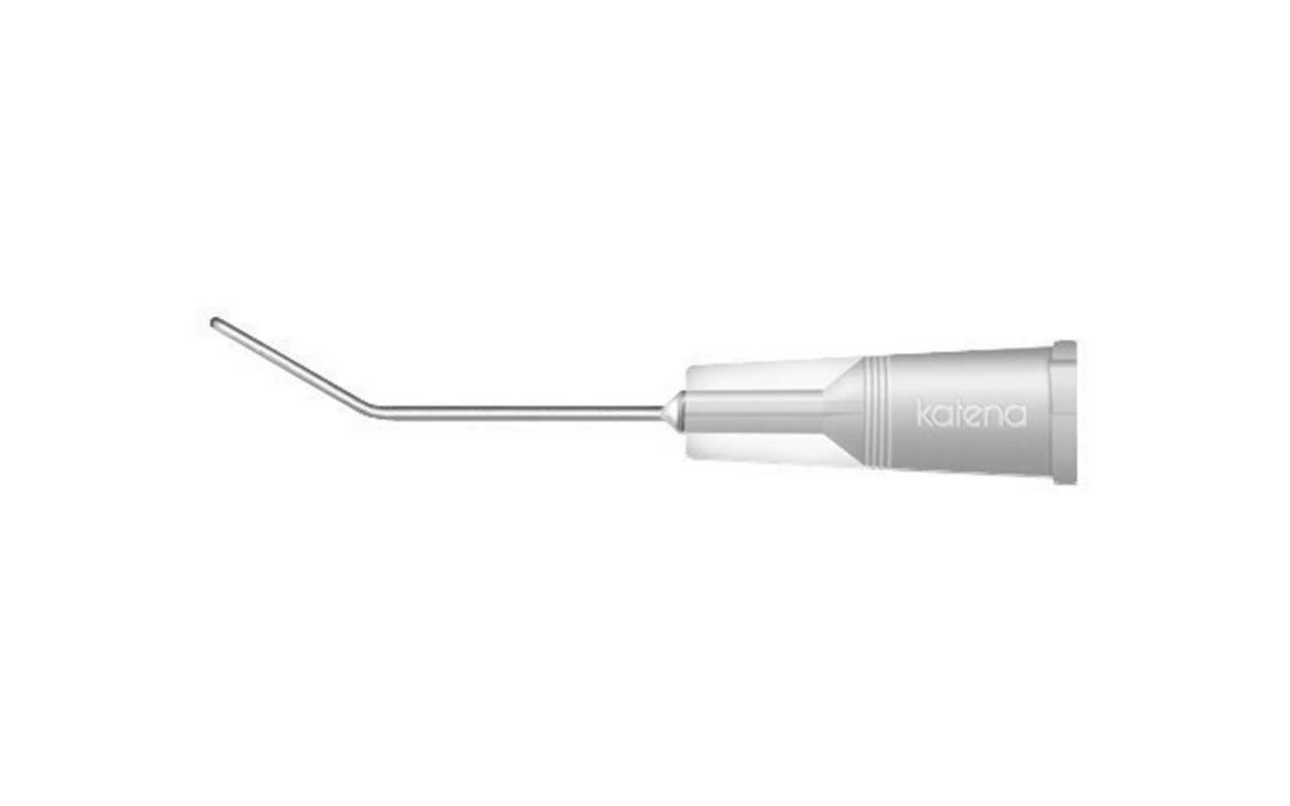 Viscoelastic Injection Cannula Angled 8mm, 21 gauge