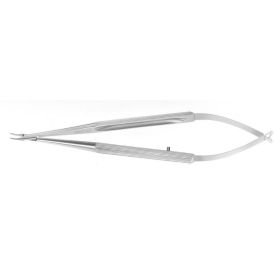 Micro Needle Holder Curved Titanium