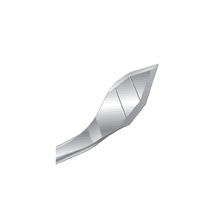 IQ Geometry™ ClearTrap™ Knives, Bevel-Up
