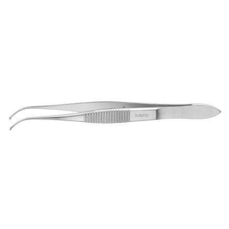 Tissue Forceps Delicate 1X2 Teeth Curved