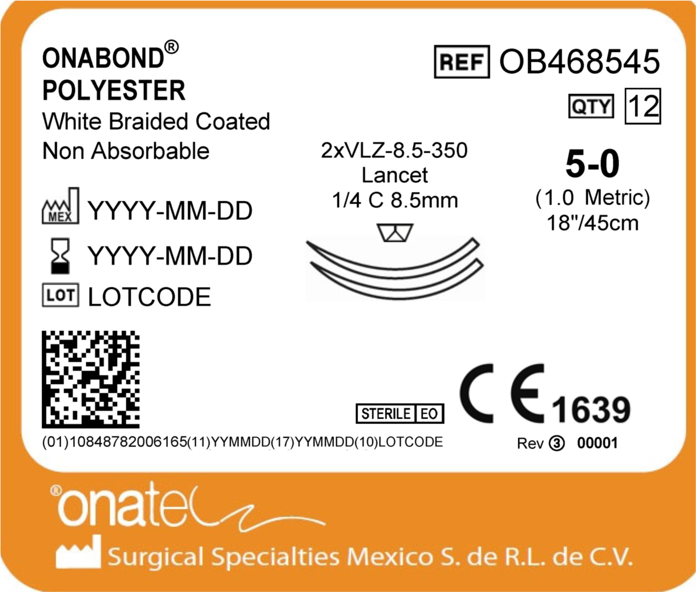 Onabond Polyester Suture